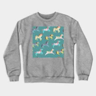 Amusement horse ride Crewneck Sweatshirt